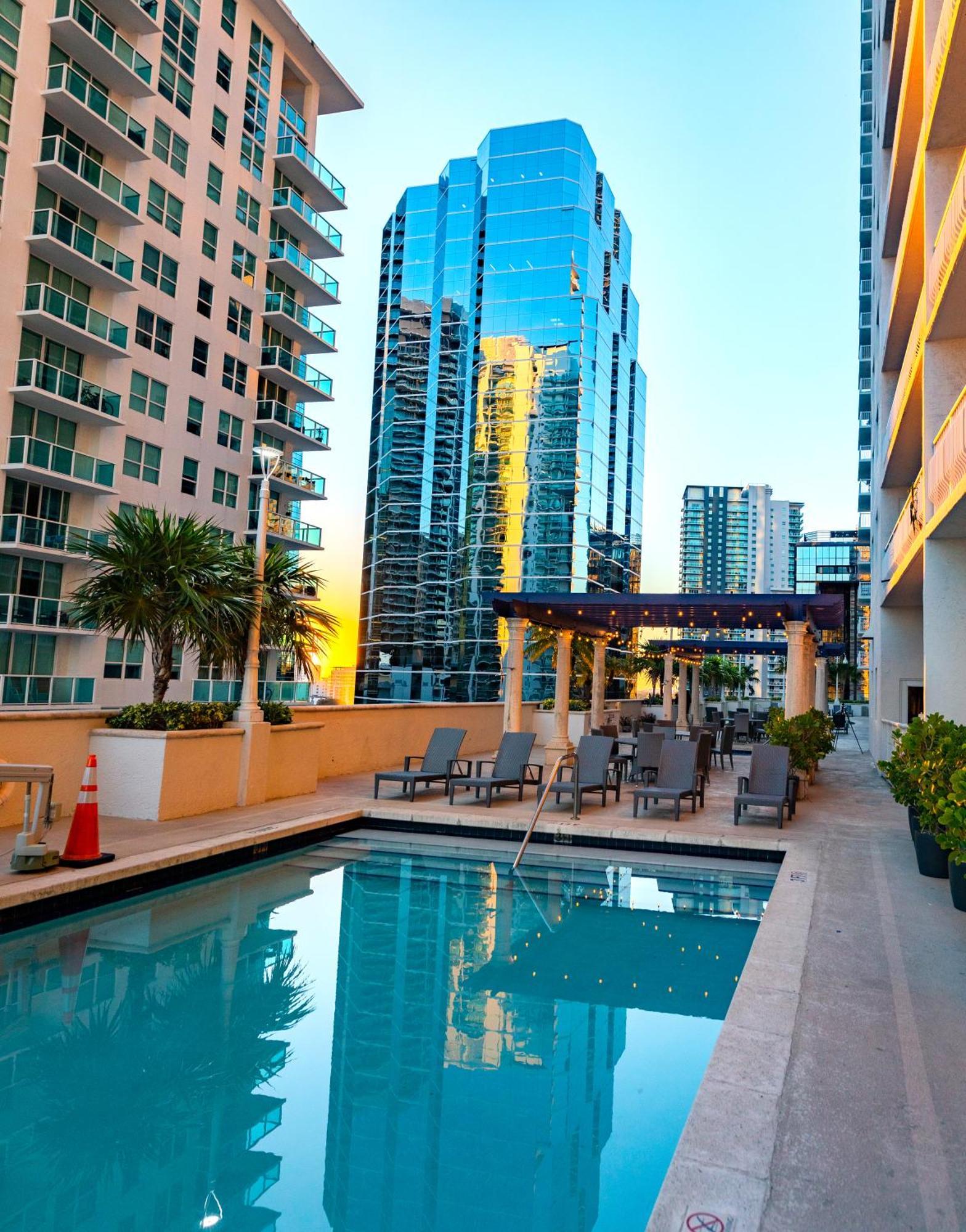 Studios In Brickell With Pool, Gym, Free Parking And Game Room Miami Extérieur photo